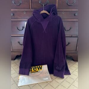 drew house deep purple corduroy hoodie M / L NWOT original bag
